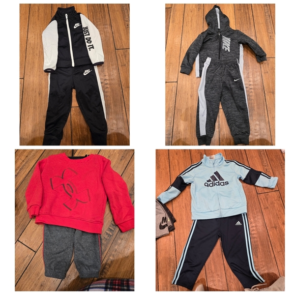Nike Kids Matching Set - Black and White - Picture 1 of 5